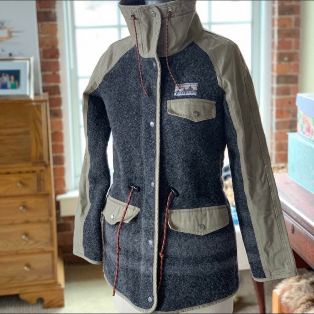 ISO!! Patagonia reclaimed wool parka